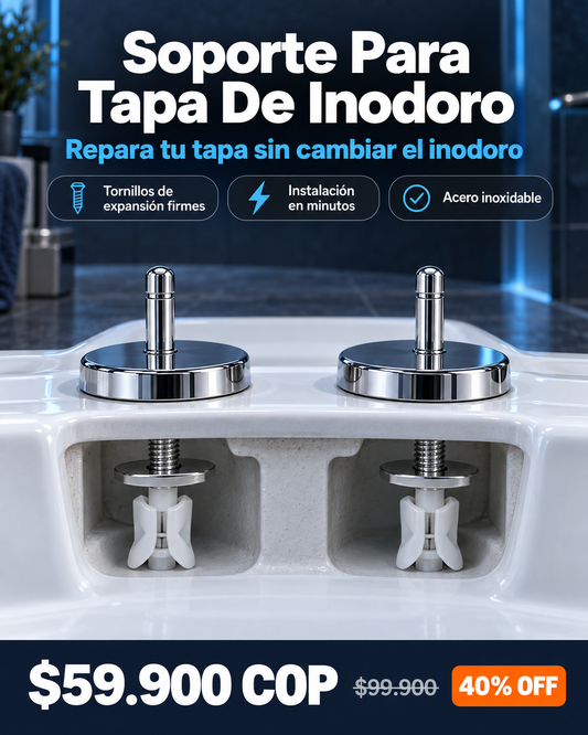 Soporte Para Tapa De Inodoro