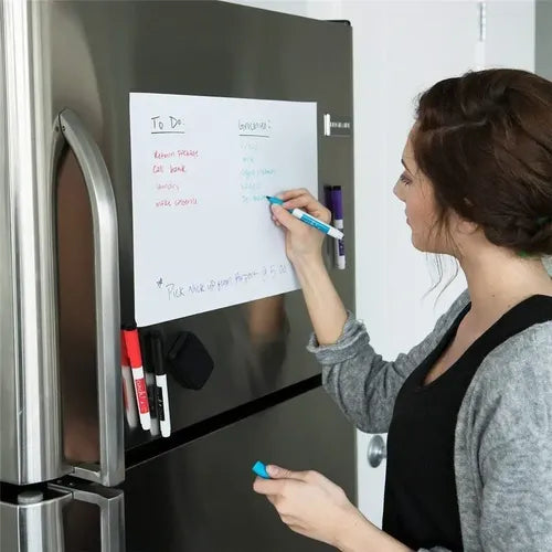 Tablero Magnetico Borrable para Nevera